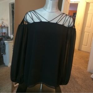 Strappy Off the Shoulder Top Express XL